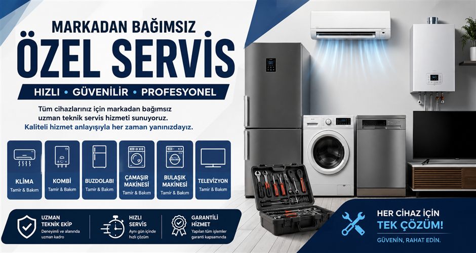 Çınar General Electric Servisi — markadan bağımsız özel servis